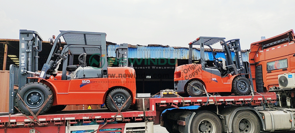 HELI CPCD30 & 2 CPCD50 Forklift