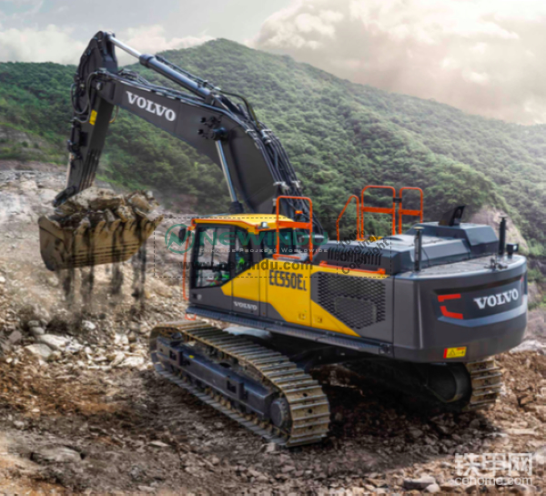 VOLVO Launches EC530E And EC550E 50-tonne Excavators