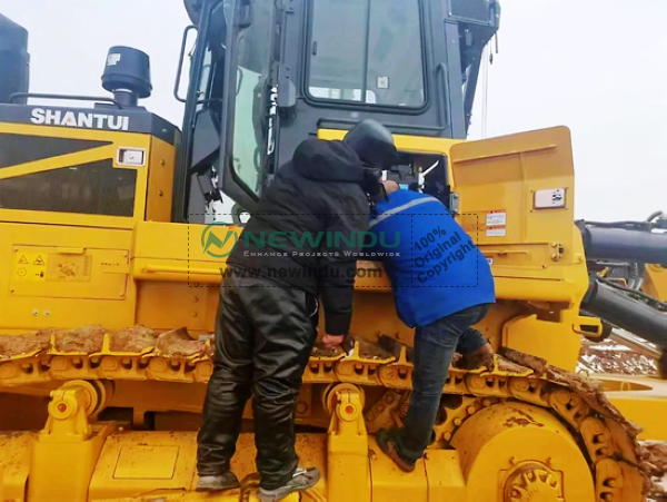 SHANTUI Bulldozer Once Again Battle Frontier Mines