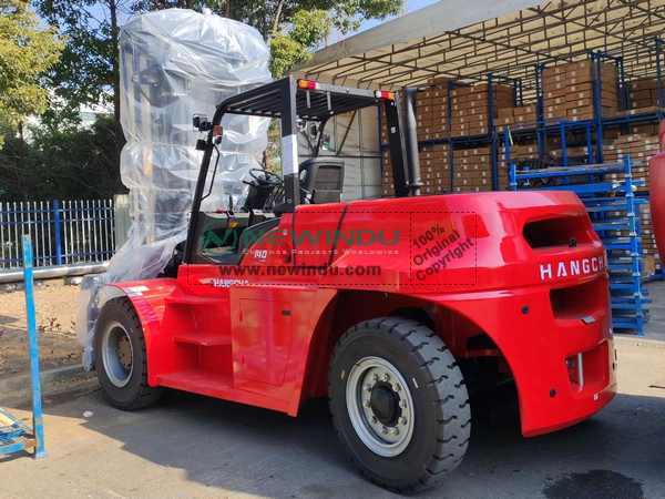 Guatemala - 1 Unit HANGCHA CPQYD55 & 1 CPCD140 Forklift