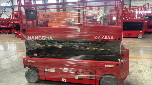 Australia - 3 Units HELI Forklifts CPD & 1 HANGCHA Working Aerial Platform 100XENS