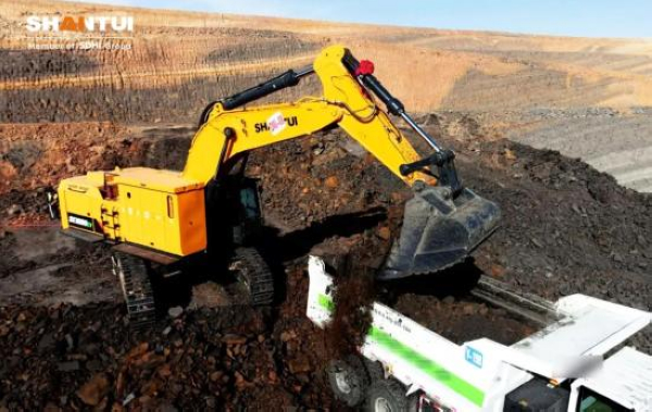 SHANTUI Electric Excavators Drive Green Mining Transformation