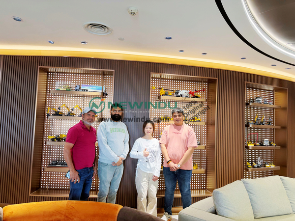 India Clients Visited NEWINDU Office