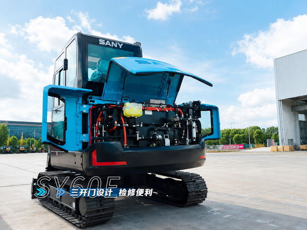 SANY SY60E Electric Excavator Powers the Future of Green Construction