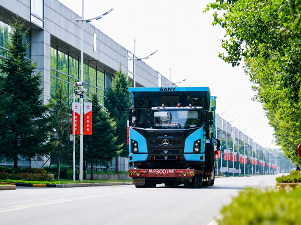 SANY Ships South America’s First Autonomous Mining Truck Project